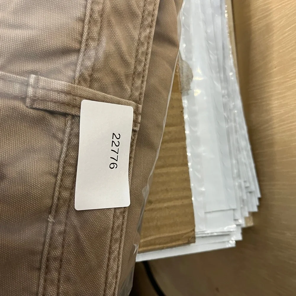 Bass‎ Cargo Pants Mens Size 38x30 Khaki Relaxed Fit Utility Casual Workwear